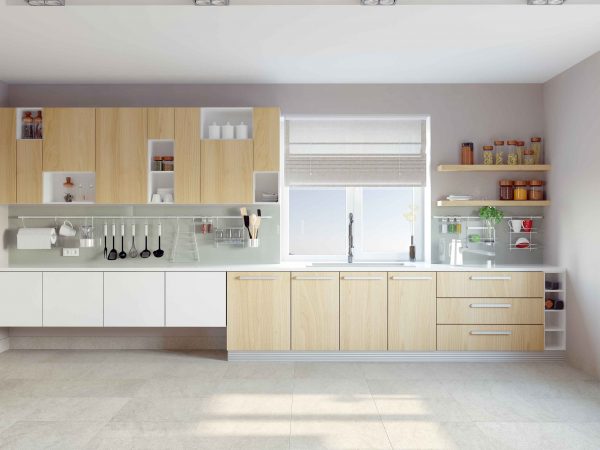 What is the Golden Triangle Rule in a designing Modular Kitchen?
